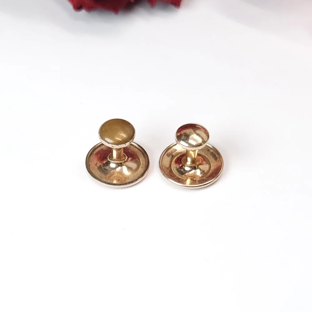 Vintage Krementz Gold Plate Cuff Links